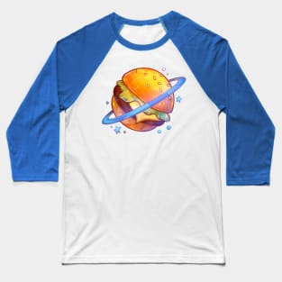 Galaxy Burger Baseball T-Shirt